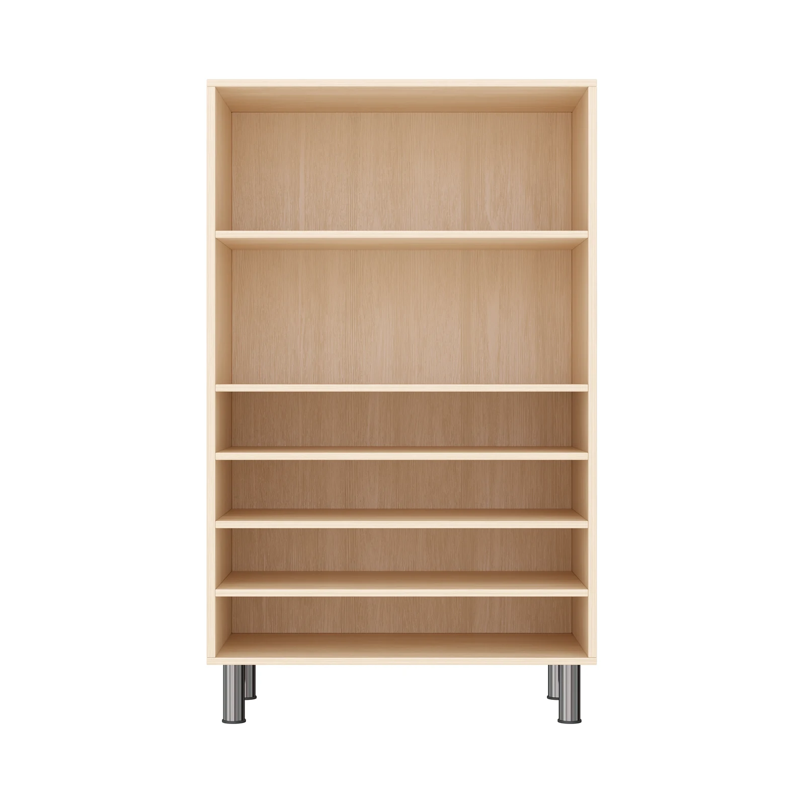 Armoire à Rayonnages 120-80, 6 Compartiments (avec pieds de socle réglables) – KB1-DG25226-30-MF_03