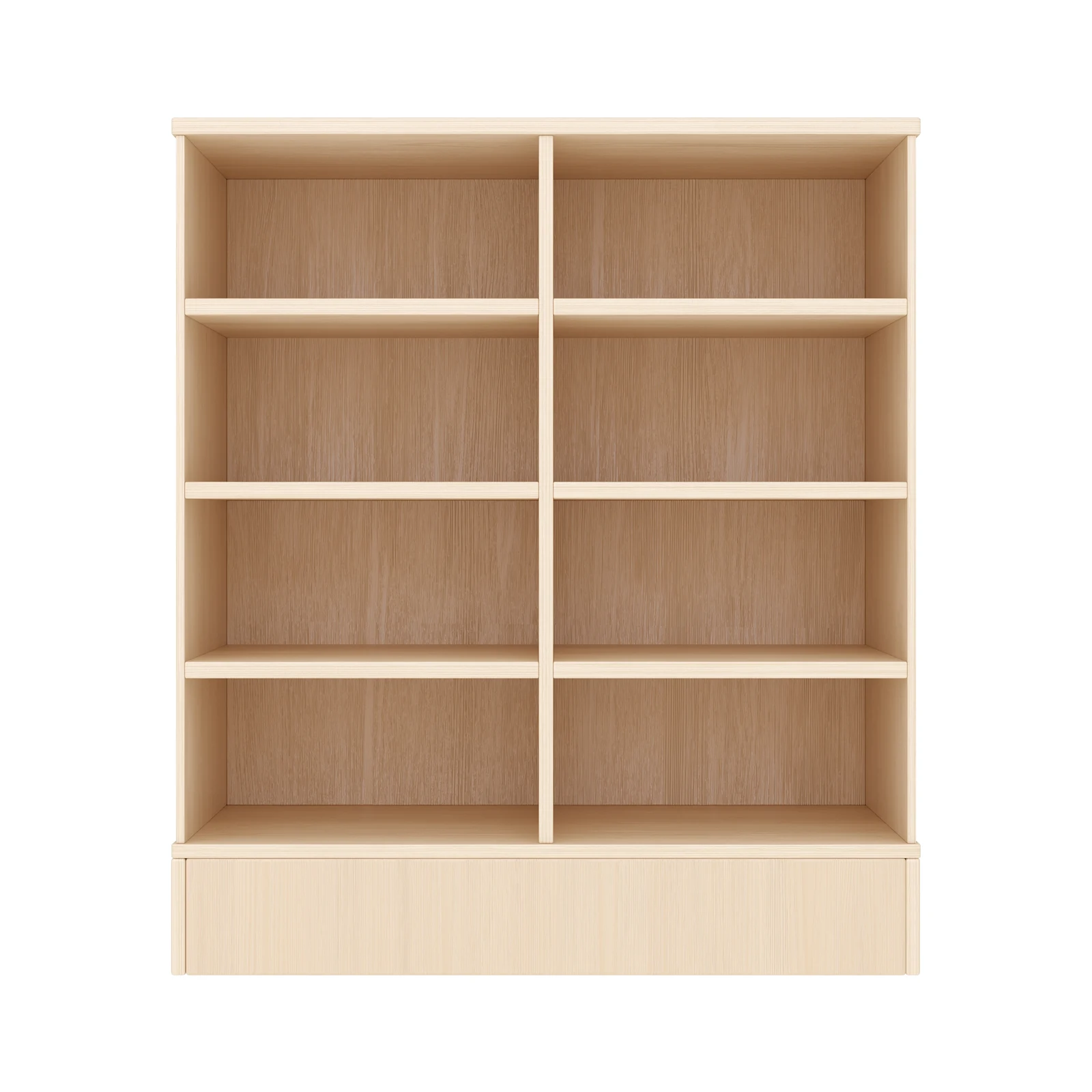 Armario de Estante 79-80, 8 Compartimentos (con zócalo de madera) – KB1-DG25212-30-S_03