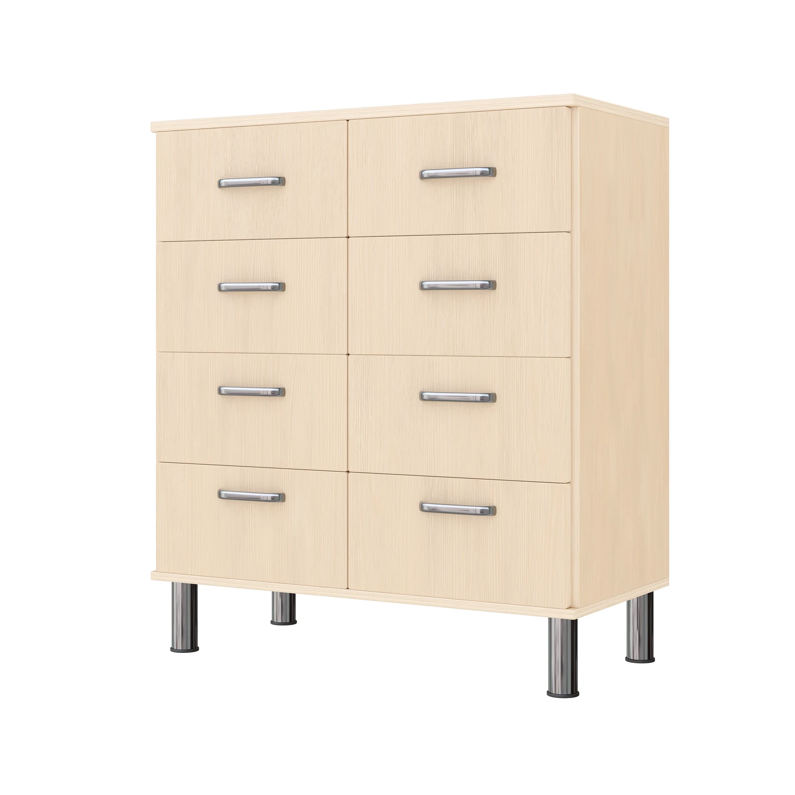 Armario de Estante 79-80, 8 Cajones (con patas de zócalo de altura ajustable) – KB1-DG25217-30-MF_01