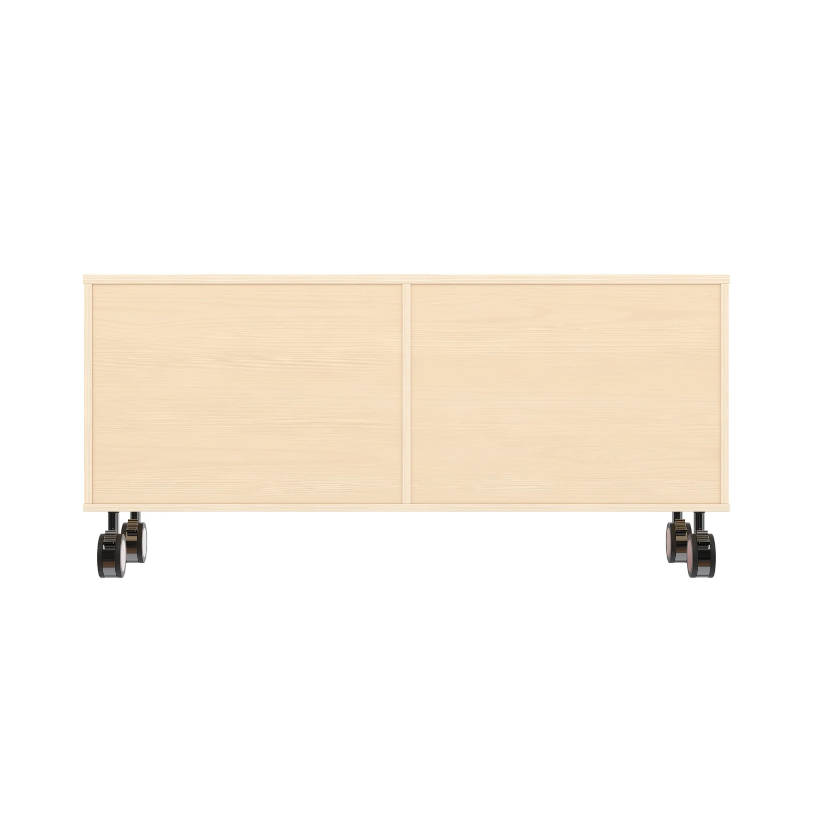 Armadio a Scaffali Doppio 44-120 con 4 Cassette per Materiali (con rotelle bloccabili) – KB1-DG25203-30-R_04