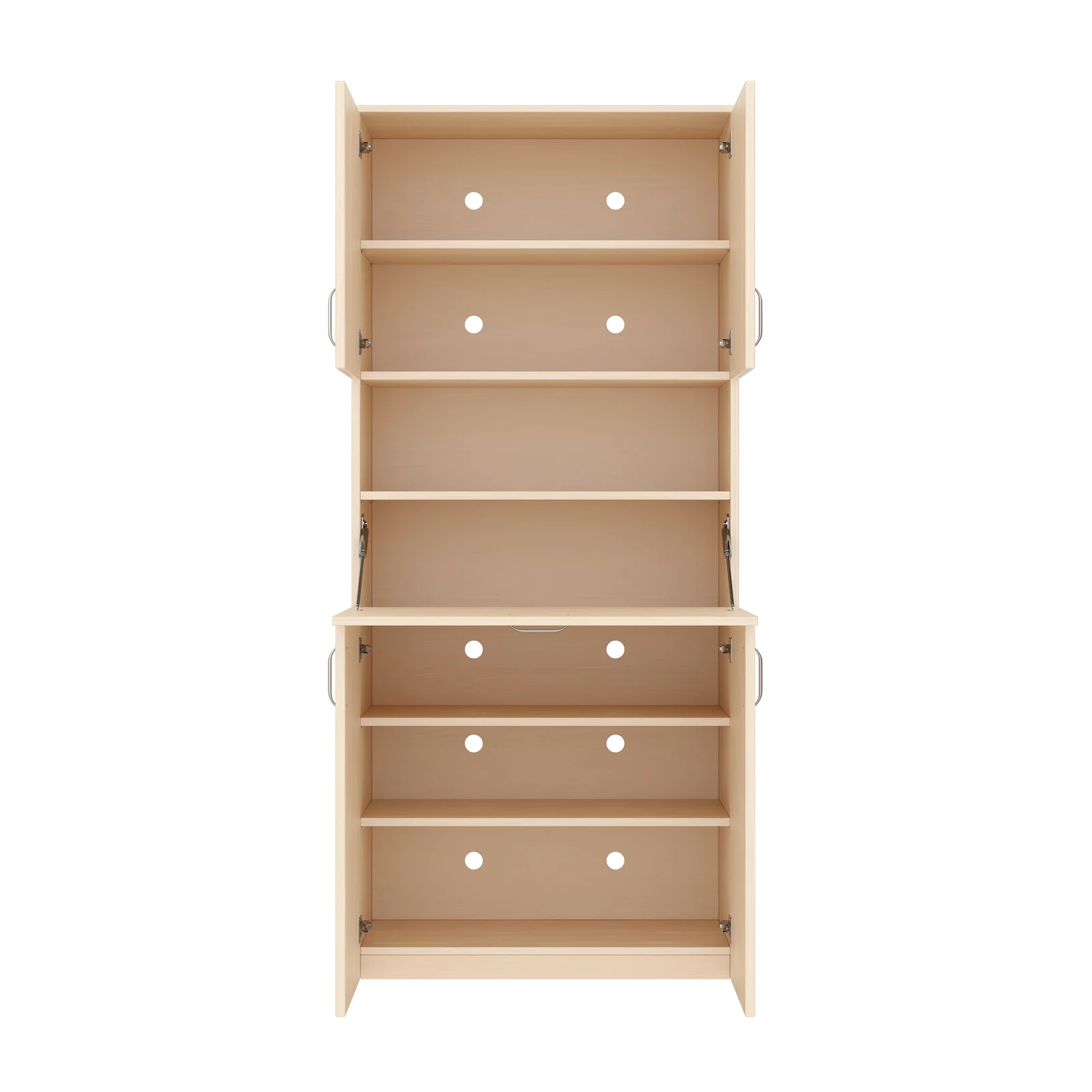 Armoire à Rayonnages 180-80, 5 Portes – KB1-DG25240-30-F_06