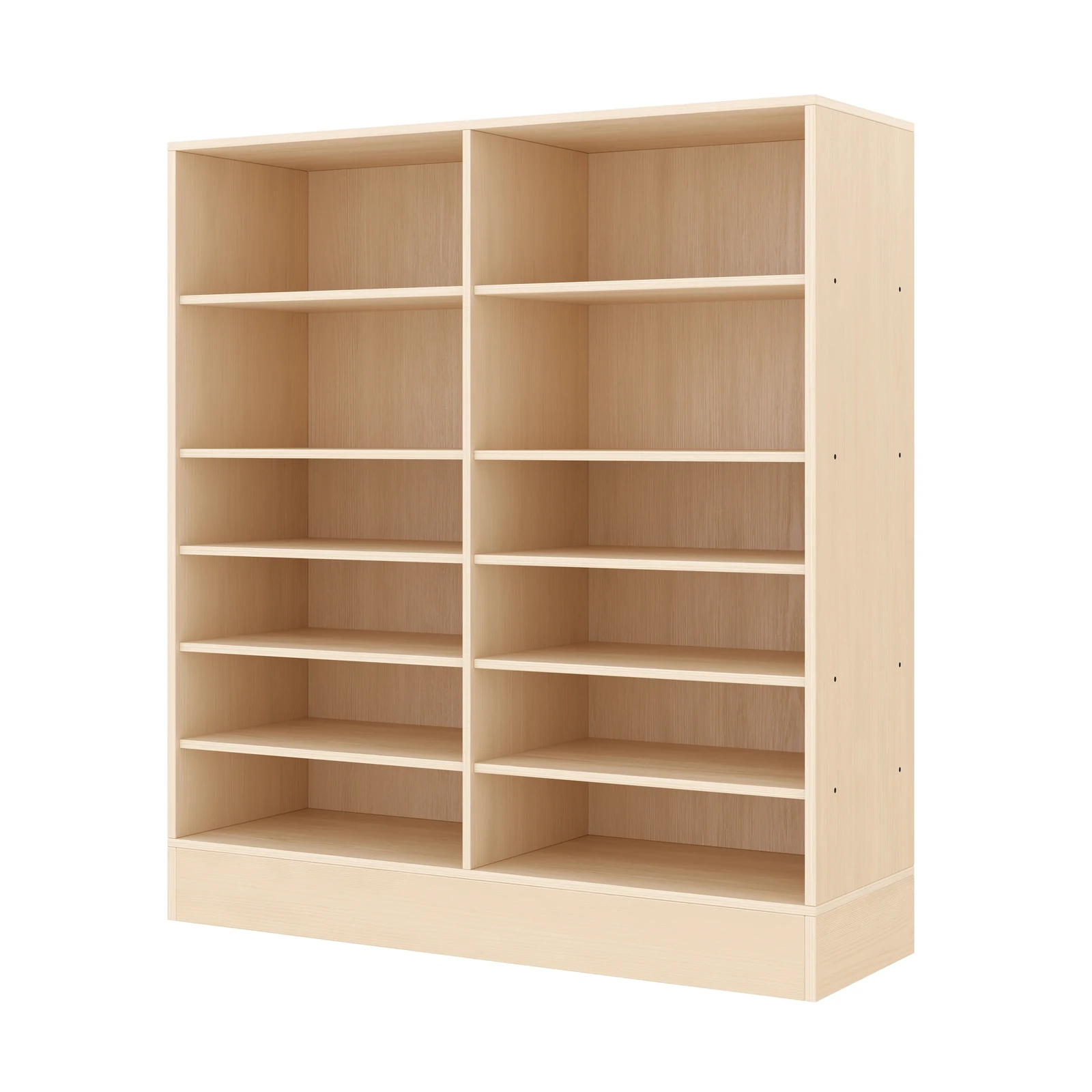 Armadio a Scaffali 120-120, 12 Scomparti (con base in legno) – KB1-DG25231-30-S_01