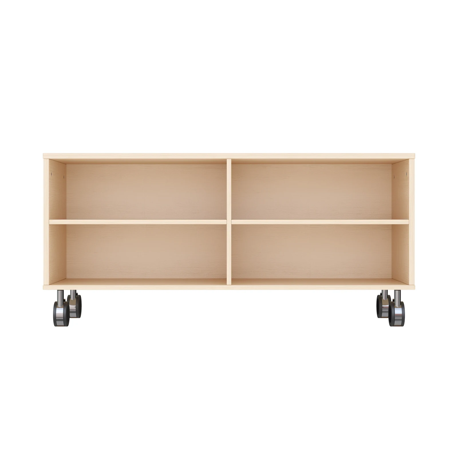 Double Armoire à Rayonnages 44-120 (avec roulettes équipées de freins de stationnement) – KB1-DG25204-30-R_03
