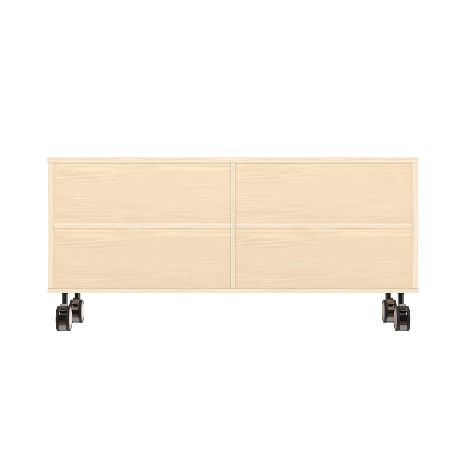 Double Armoire à Rayonnages 44-120 (avec roulettes équipées de freins de stationnement) – KB1-DG25204-30-R_04