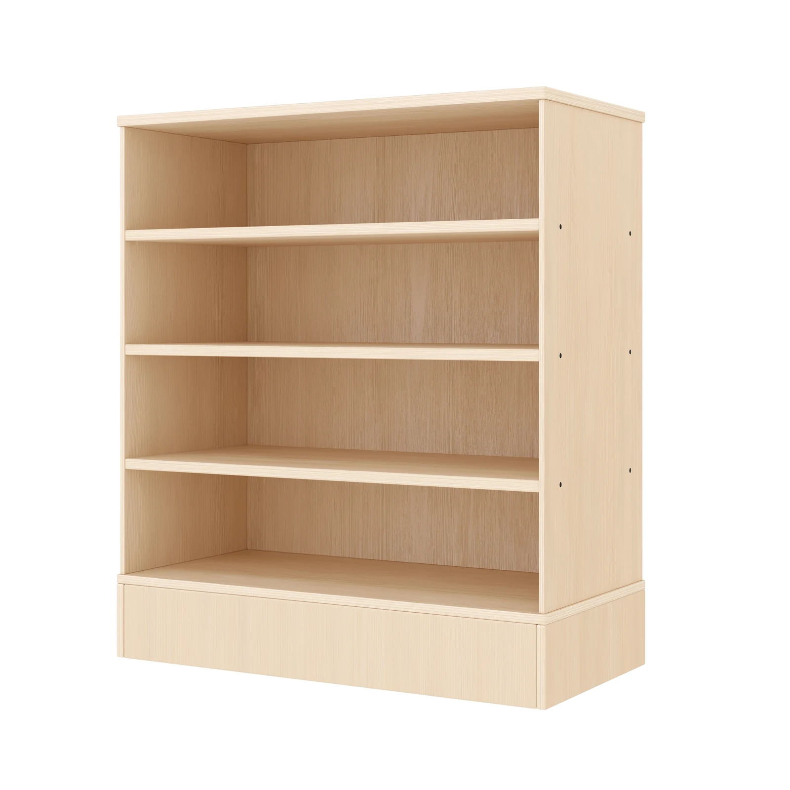 Armoire à Rayonnages 79-80, 4 Compartiments (avec socle en bois) – KB1-DG25211-30-S_01