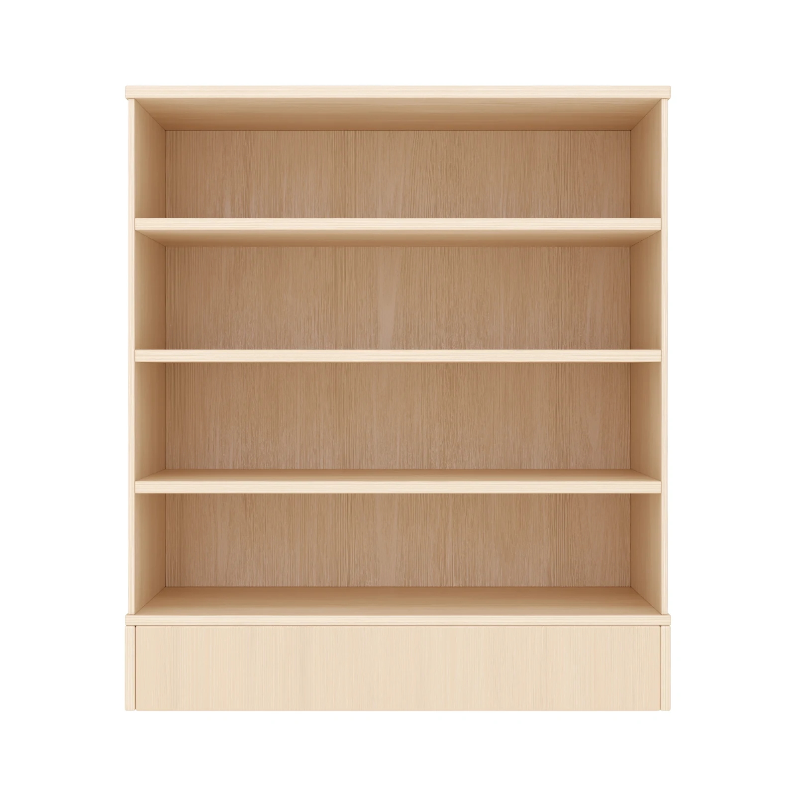 Armoire à Rayonnages 79-80, 4 Compartiments (avec socle en bois) – KB1-DG25211-30-S_03