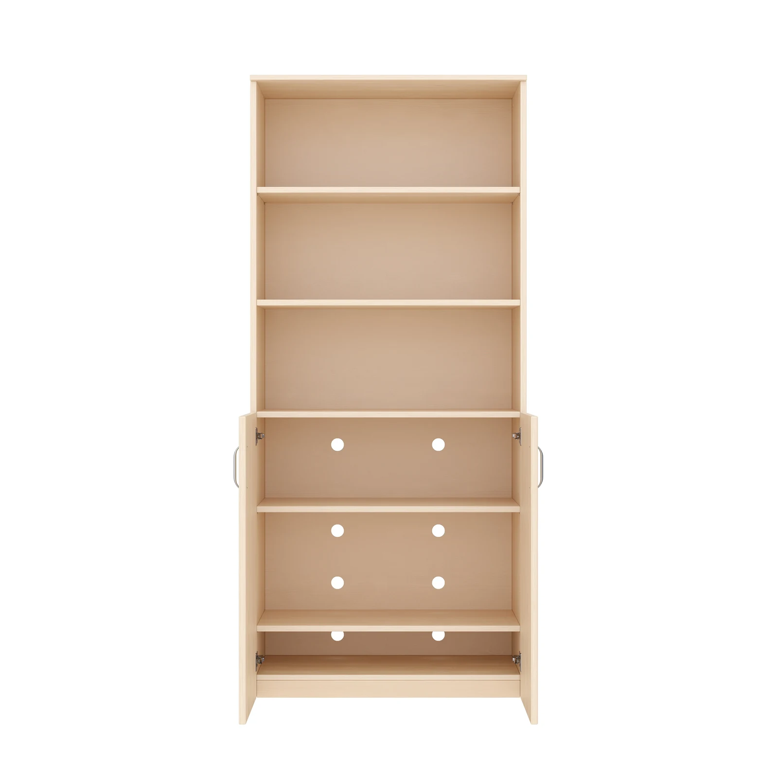 Armoire à Rayonnages 180-80, 2 Portes en Bas – KB1-DG25236-30-F_06