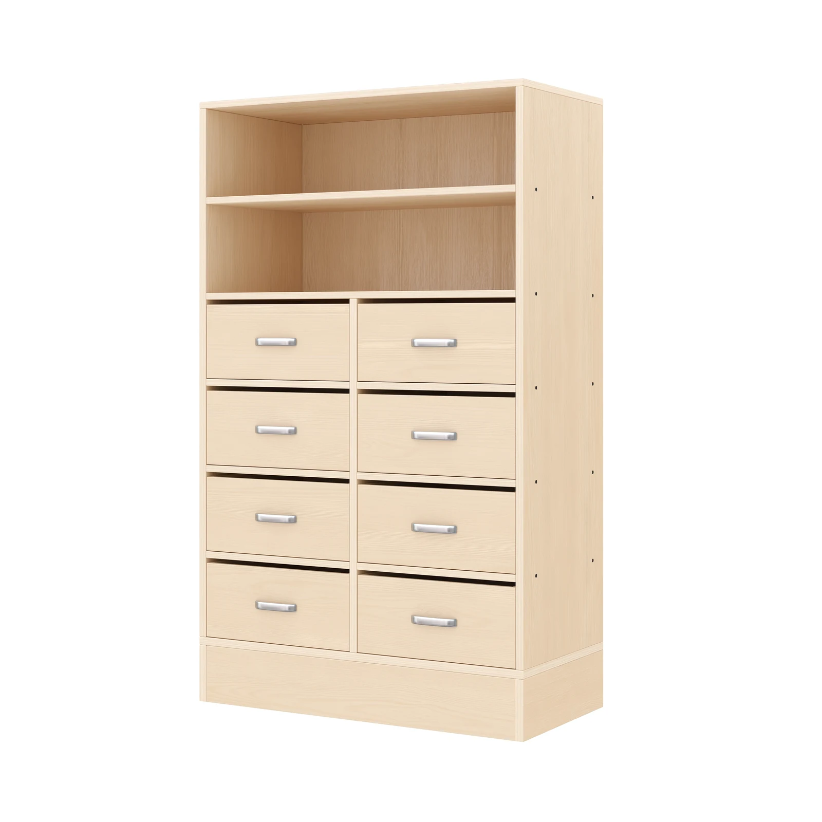 Armario de Estante 80-120, 8 Cajones (con zócalo de madera) – KB1-DG25230-30-S_01
