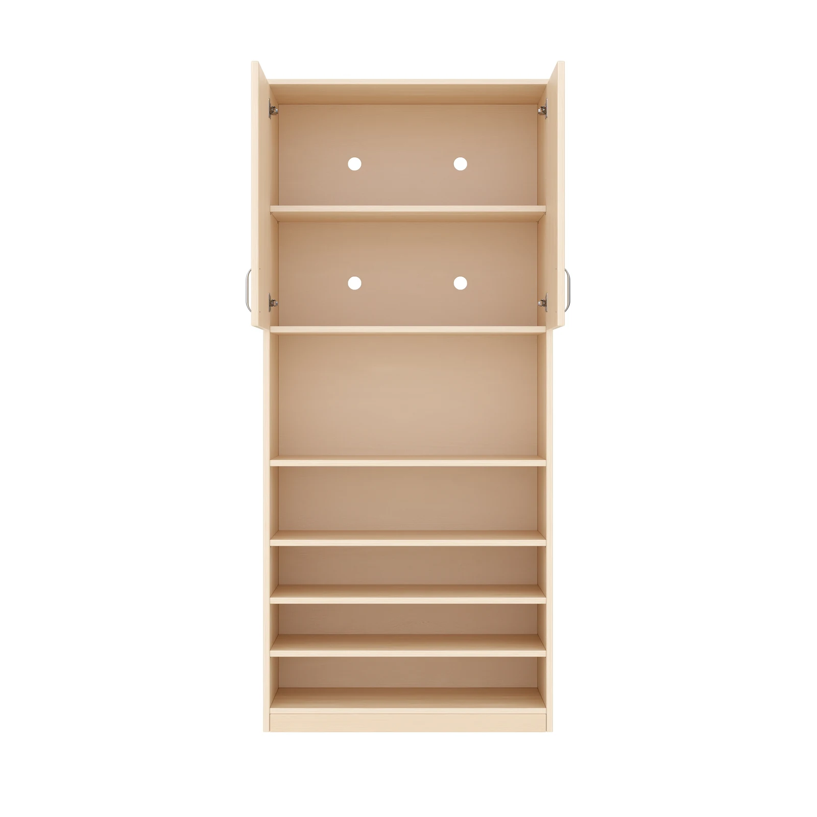 Armoire à Rayonnages 180-80, 2 Portes en Haut – KB1-DG25237-30-F_06