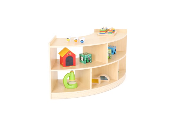 Étagère séparatrice Owlaf en quart de cercle avec 5 compartiments – KB1-AZ12010-V04-F_04