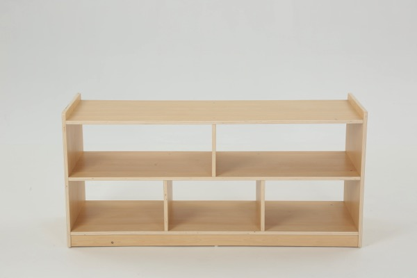 Estante Divisor de Habitación, 1 Suelo Fijo, 5 Compartimentos – KB1-AZ12011-V06-F_01