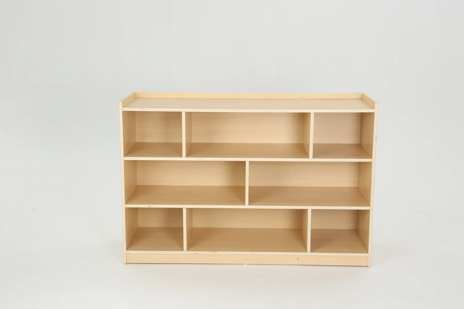 Armoire à Rayonnages à Dos Fermé, 8 Compartiments, 3 Rayons – KB1-AZ12074-V03-F_02