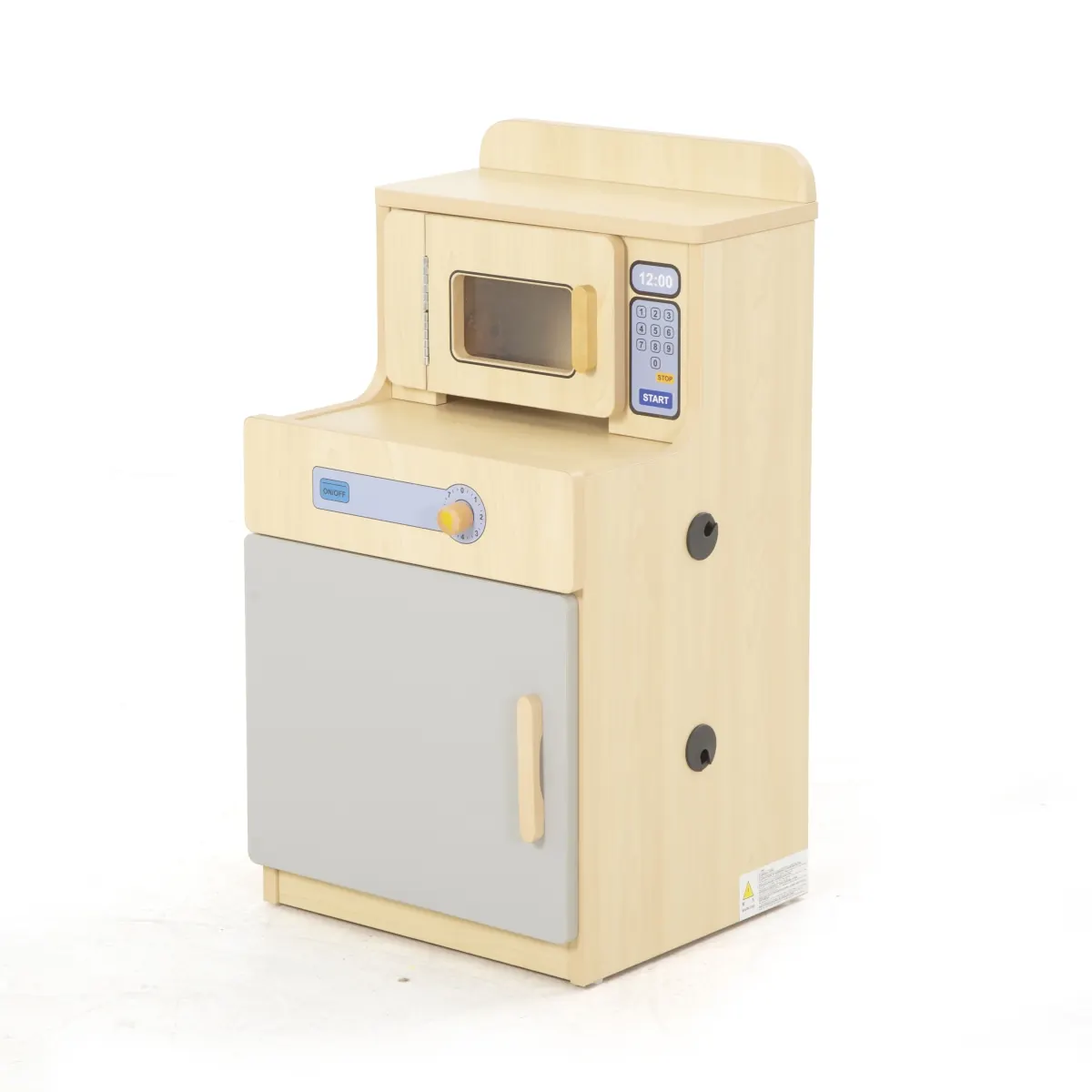 Cucina da Gioco a 4 Elementi – Frigorifero / Forno a Microonde – KB1-BK002A_01