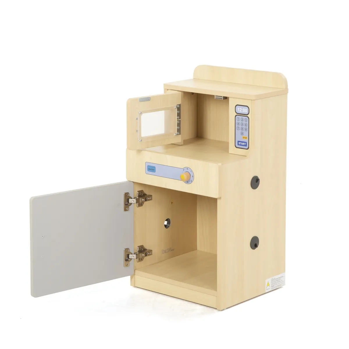 Cucina da Gioco a 4 Elementi – Frigorifero / Forno a Microonde – KB1-BK002A_03