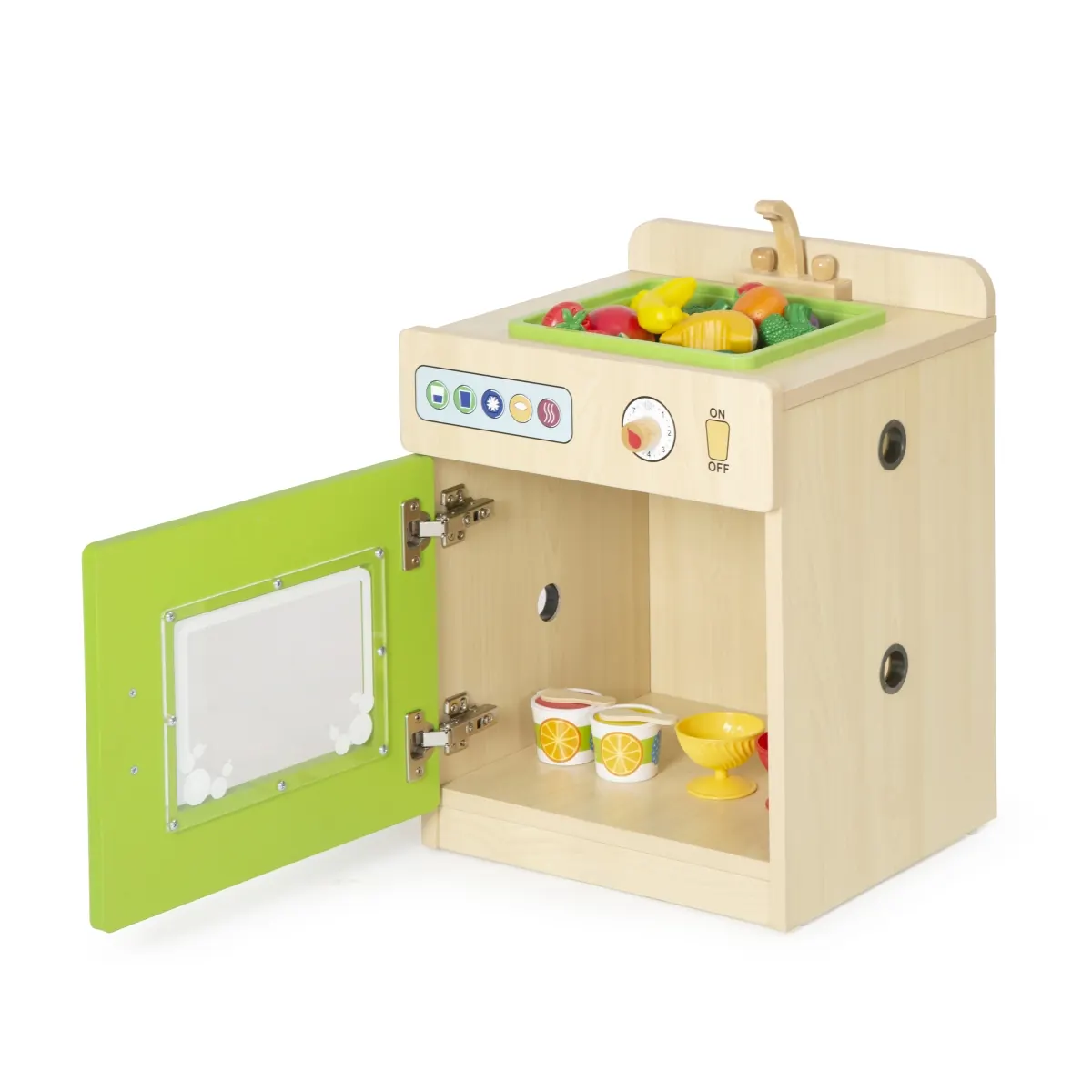 Cucina da Gioco a 4 Elementi – Lavello con Lavastoviglie – KB1-BK003A_01