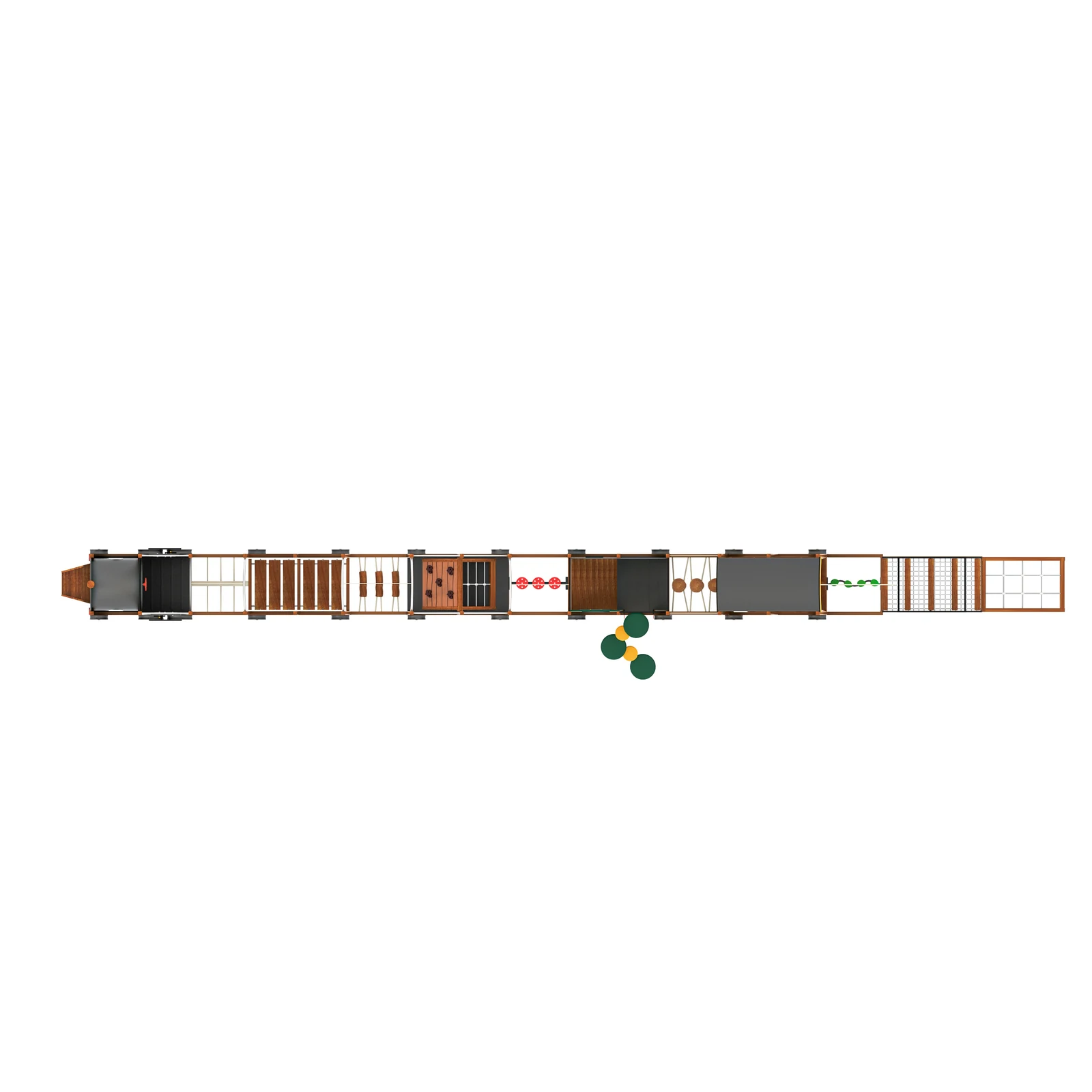 Trenino, 12 pezzi – senza tunnel per gattonare – HW1-S352-V01-A_02