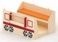 Spiel- und Bücherwaggon – Schwarz & Rot – Play & Book Storage Carriage- Black & Red
