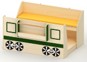 Spiel- und Bücherwaggon – Schwarz & Grün – KB1-DG045-30110-F